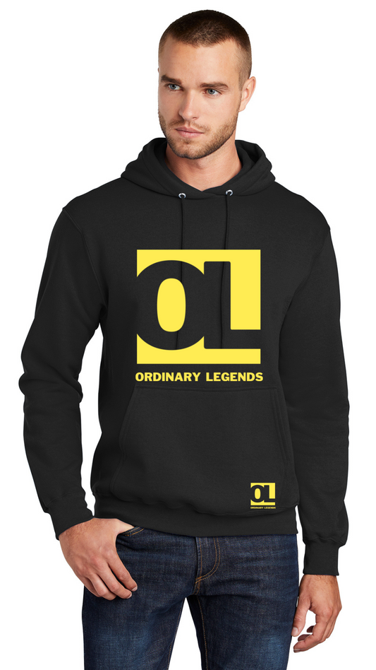 Classic Hoodie - OL Mustard Logo